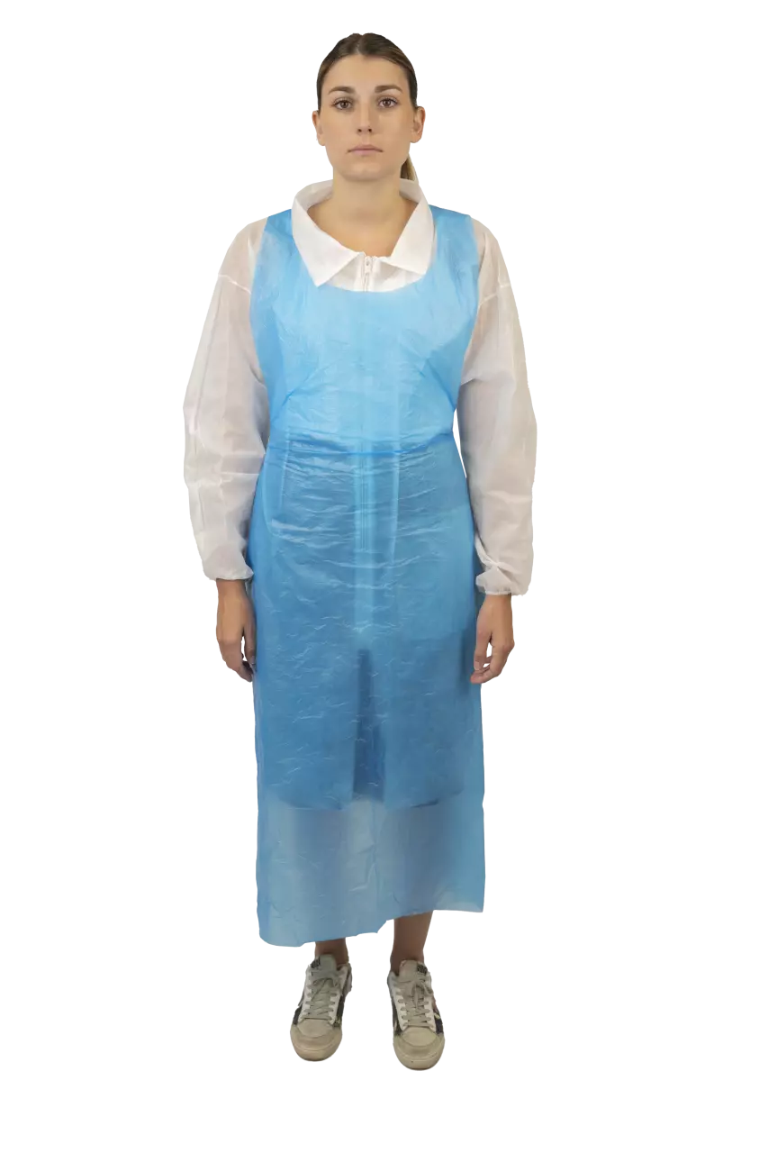 Hopen 50-301, Apron PE Dispenser Bag, 18 µm, Blue, image 2, gallery thumbnail