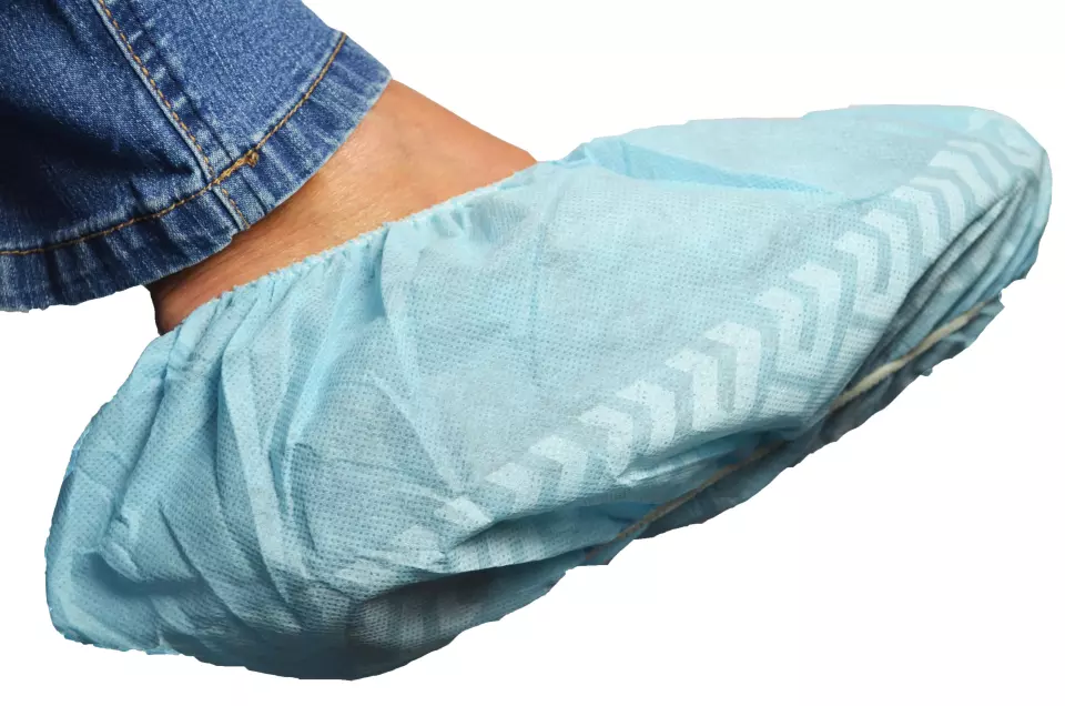 Kolmi H10020, PP Überschuhe mit Fischgrätprofil-Sohle und elastischem Knöchelbereich, Größe XXL, Blau, image 1, gallery thumbnail