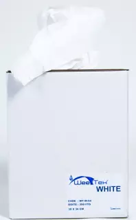 Medicom WT-W-04, Weetex Torkdukar på rulle med dispenserlåda, 38 x 30 cm, 65 g/m², vit