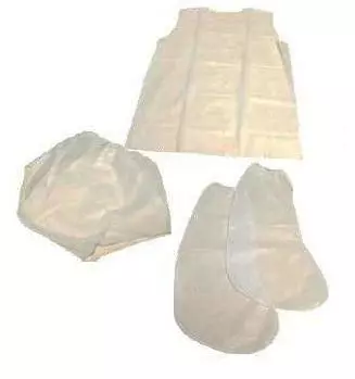 Hopen 20-811, PP Underwear Kit, White, image 1, gallery thumbnail