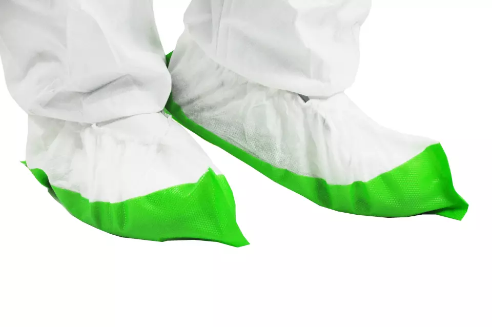 Kolmi H06751B, SafeFeet Skidguard PP Überschuhe mit Wasserdichter & Rutschfester Sohle, Größe XL, Grün, image 1, gallery thumbnail