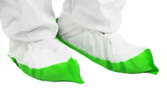 Kolmi H06751B, SafeFeet Skidguard PP Überschuhe mit Wasserdichter & Rutschfester Sohle, Größe XL, Grün
