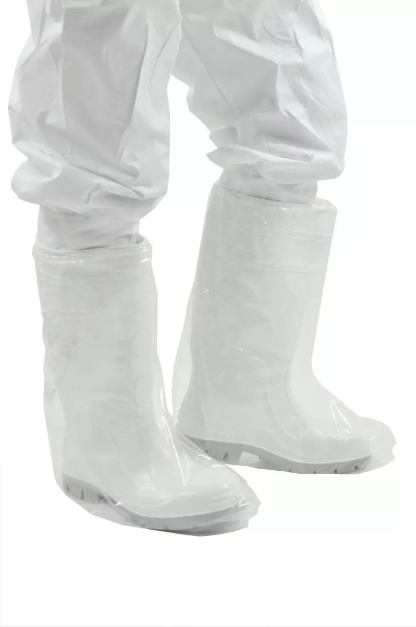Hopen 10-200, Waterproof Polyethylene Overboots, Transparent, image 1, gallery thumbnail