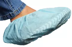Kolmi H10020, PP Überschuhe mit Fischgrätprofil-Sohle und elastischem Knöchelbereich, Größe XXL, Blau