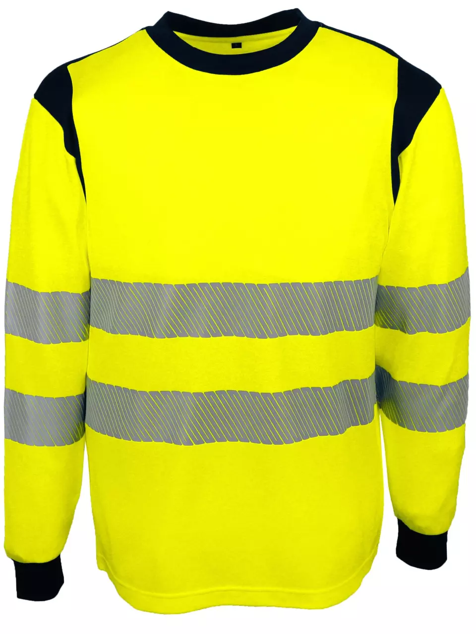 Singer Safety SUVA, Warnschutz-T-Shirt, Gelb/Marineblau, image 3, gallery thumbnail