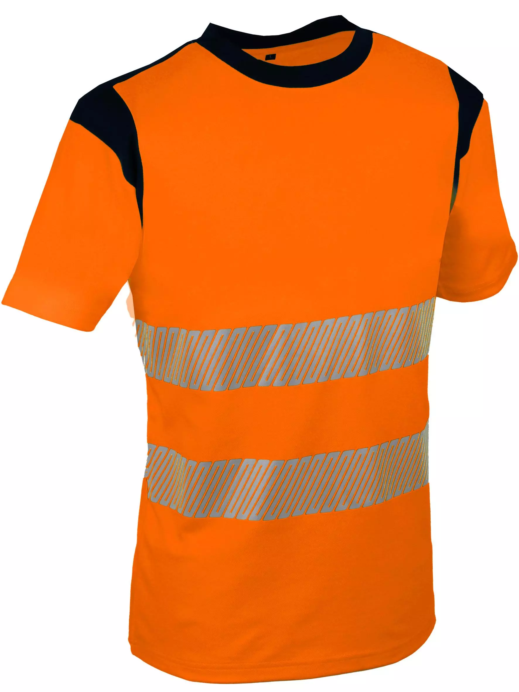 Singer Safety SUCO, High Visibility T-Shirt, Orange/Navy Blue, image 1