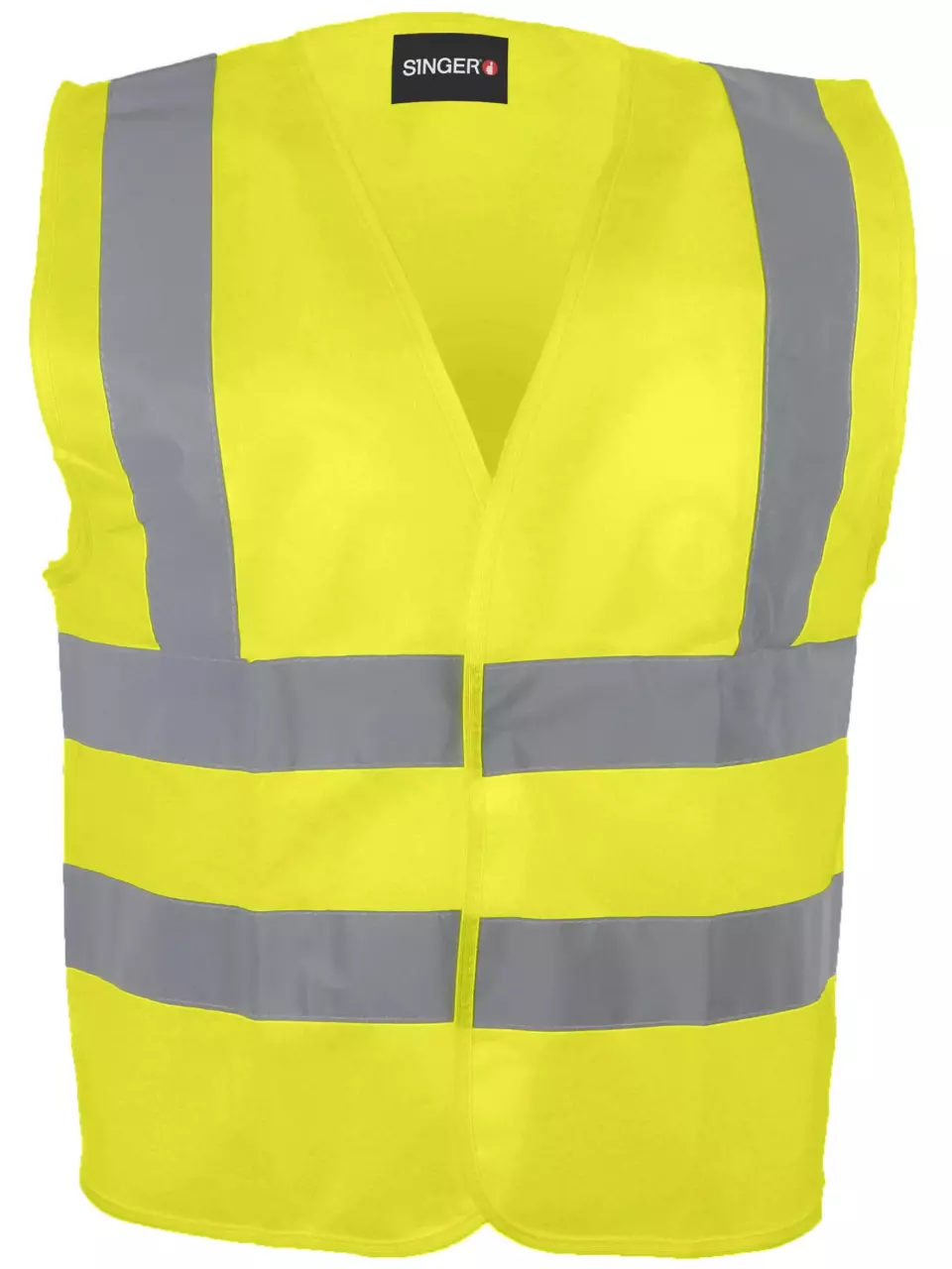 Singer Safety GIL4BJ, High Visibility Vest, Yellow, image 3, gallery thumbnail
