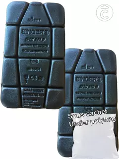 Singer Safety CKP2C240, Knee Pad, 240 x 147 mm, Black