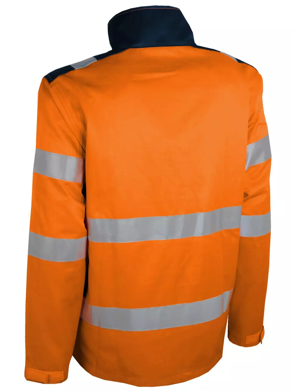 Singer Safety VARMO, Warnschutz-Arbeitsjacke, Orange/Marineblau, image 2, gallery thumbnail