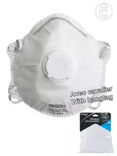 Singer Safety CAUUM20VSL, FFP1 Half Mask