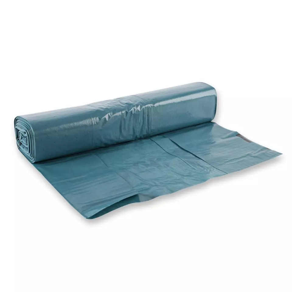 HygoClean 32656, Light LDPE Waste Bags, 70 l, Blue, Roll, image 2, gallery thumbnail