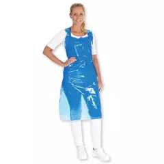 Hygonorm 23646, LDPE Disposable Aprons, Eco, 150 x 100 cm, Blue