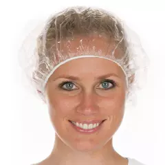 Hygostar 1276, PE Shower Caps, ø 53 cm, Transparent
