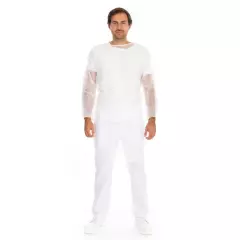 Hygonorm 277509, Eco PP Gowns with Elastic Wrist Bands