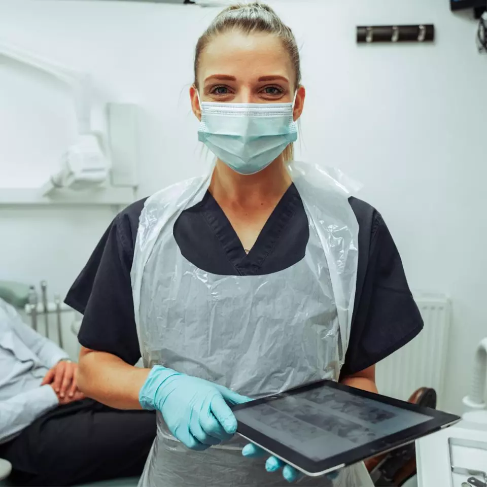 Hygostar 23538, Disposable Aprons, LDPE, 150 x 100 cm, Black, Approx. 60 my, image 6, gallery thumbnail