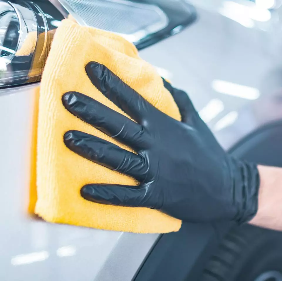 Hygonorm 261008, Safe Fit Nitrile Gloves, Powder-Free, image 4, gallery thumbnail