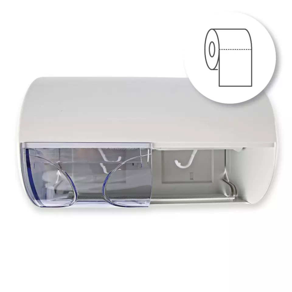 HygoClean 88831, Toilet Paper Dispenser, Plastic, image 1, gallery thumbnail