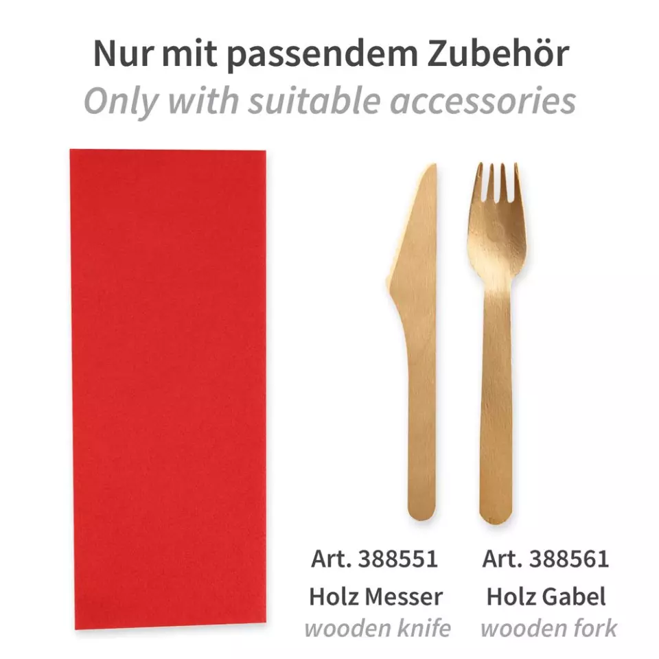 Franz Mensch 30633, Airlaid Cutlery Napkins, FSC®-mix, image 5, gallery thumbnail