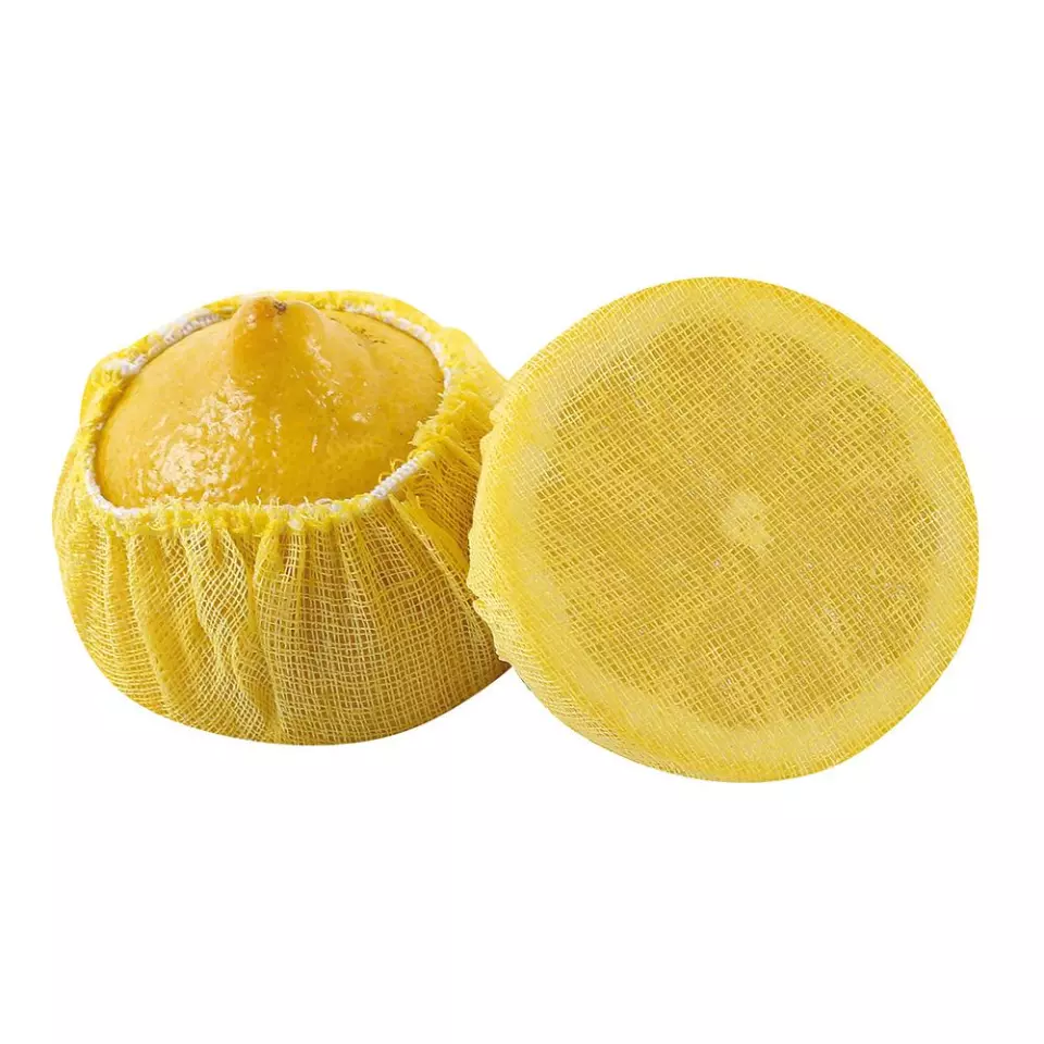 Hygostar 319600, Lemon Stretch Wrap Serving Cloths, Cotton, image 2, gallery thumbnail