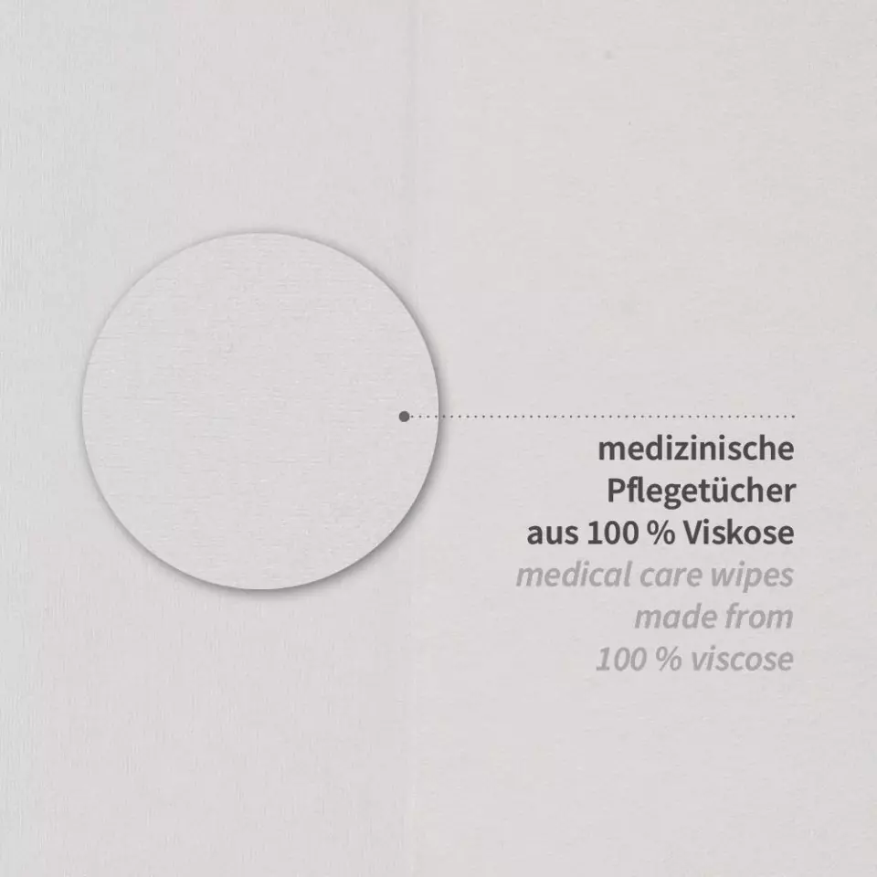 Hygostar 53620, Care Premium Pleated Viscose Wipes, 29 x 38 cm, White, image 3, gallery thumbnail