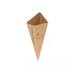 NATUREStar 417720, Luomu voimapaperi / PE paistopussi, Ø 200 mm x 117, FSC®-mix