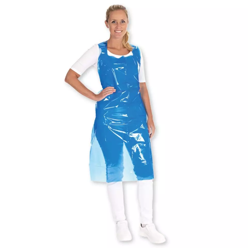 Hygonorm 23646, LDPE Disposable Aprons, Eco, 150 x 100 cm, Blue, image 1, gallery thumbnail