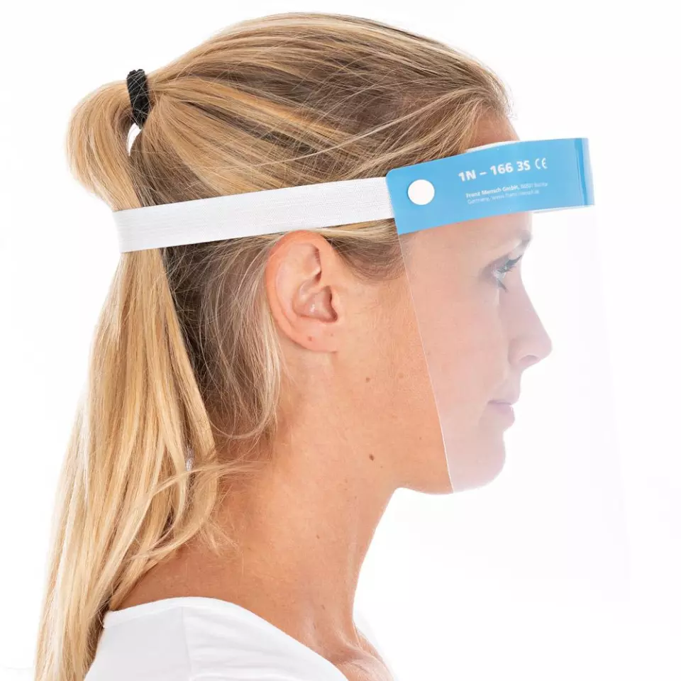 Hygostar 8520, PET Face Shield, 3S, Transparent, image 4, gallery thumbnail