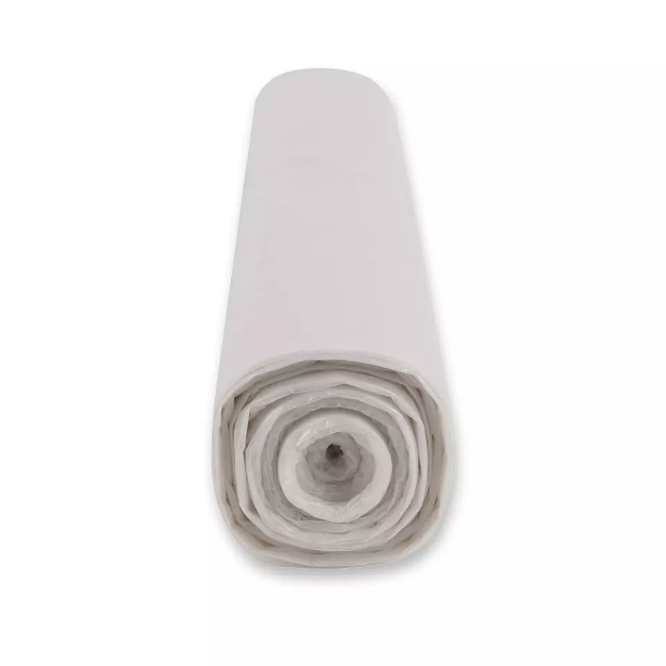 HygoClean 32999, Premium HDPE Waste Bags, 120 l, Transparent, Roll, image 4, gallery thumbnail