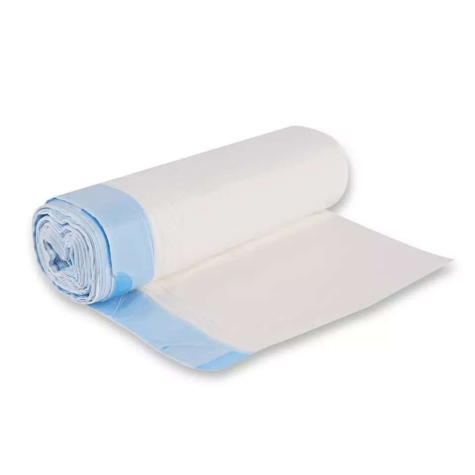 HygoClean 32997, HDPE Drawstring Roll Garbage Bags, 30 l, White, image 1, gallery thumbnail