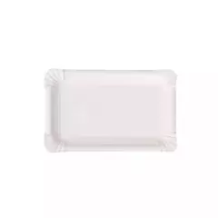 NATUREStar 41504, Organic Paper Plates, 110 x 175 mm, Rectangular