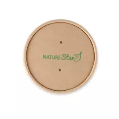 NATUREStar 416210, Luomu Minestrone voimapaperi / PLA-keittokupin kannet, ø 97 mm