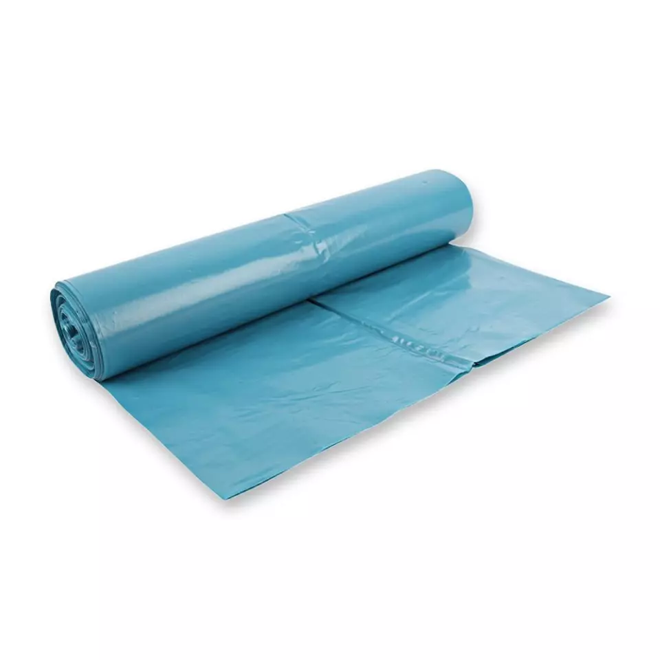 HygoClean 32444, LDPE Waste Bags, 130 l, Blue, Roll, image 2, gallery thumbnail