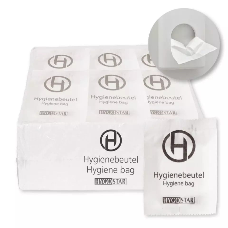 Hygostar 556119, Hygiene Bags, LDPE, image 1, gallery thumbnail