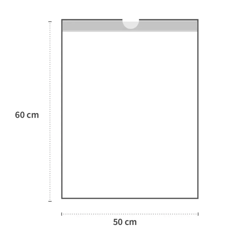 HygoClean 32997, HDPE Drawstring Roll Garbage Bags, 30 l, White, image 4, gallery thumbnail