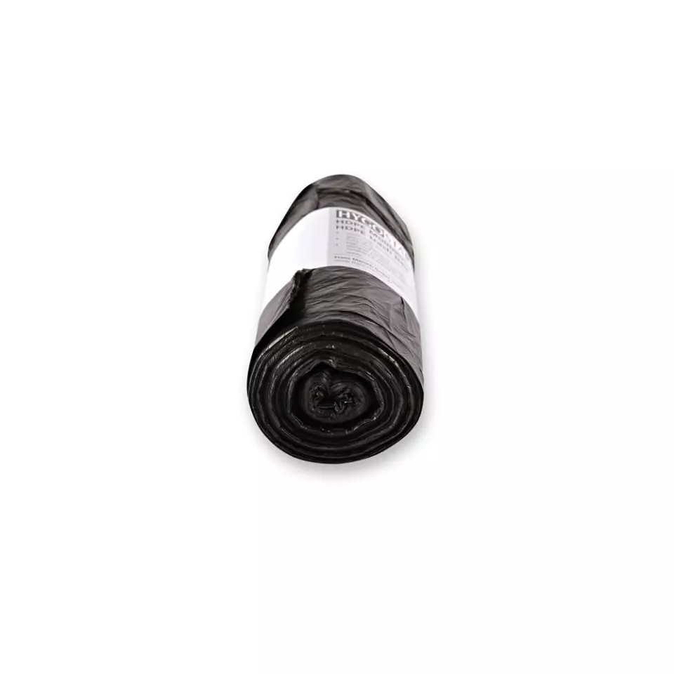 HygoClean 32894, Eco HDPE soppåsar, 30 l, grå, rulle, image 3, gallery thumbnail