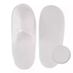 Hygonorm 55519, Closed PP Slippers, White