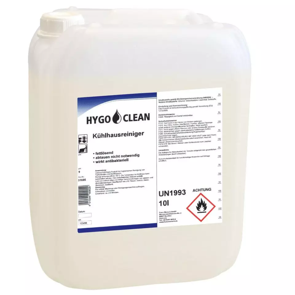 HygoClean 31695, Cold Store Cleaner, 10 l, image 1, gallery thumbnail