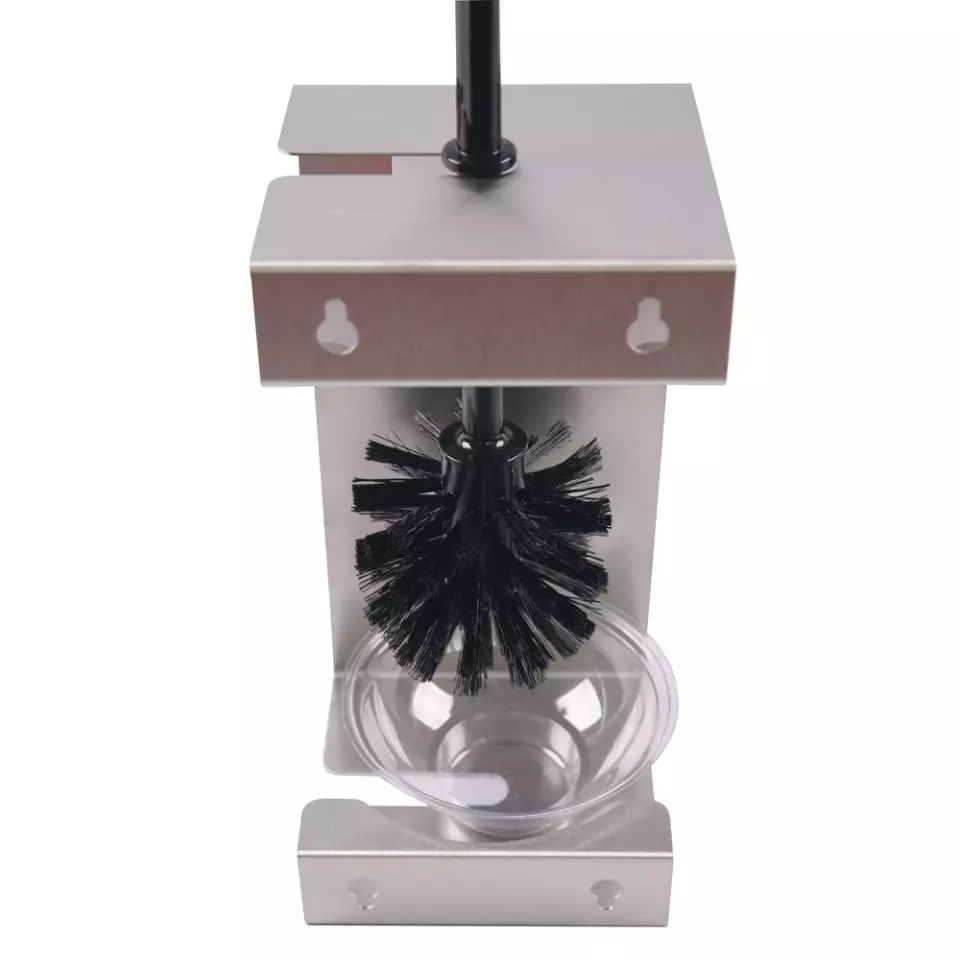 Hygostar 88967, Stainless Steel Toilet Brush Holder, image 1, gallery thumbnail