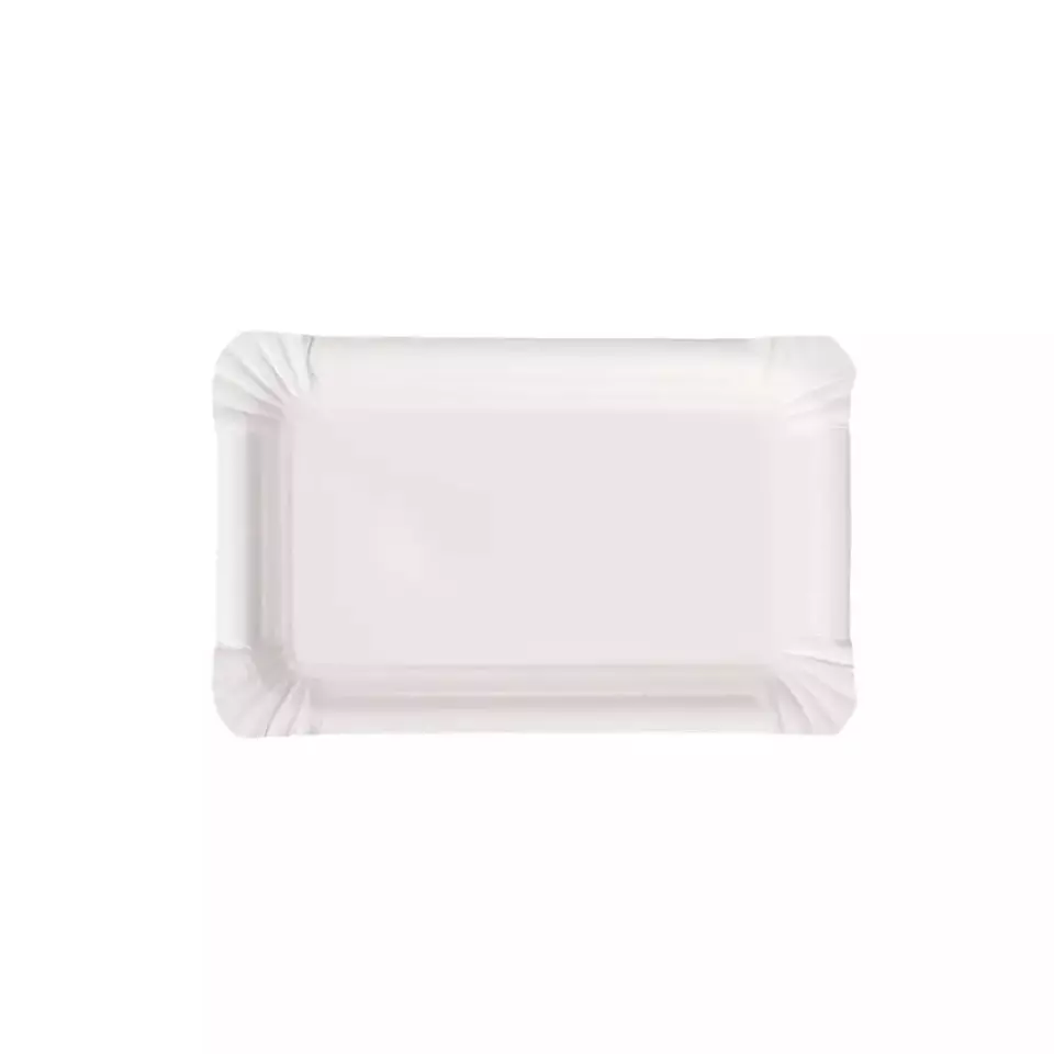 NATUREStar 41504, Organic Paper Plates, 110 x 175 mm, Rectangular, image 1, gallery thumbnail