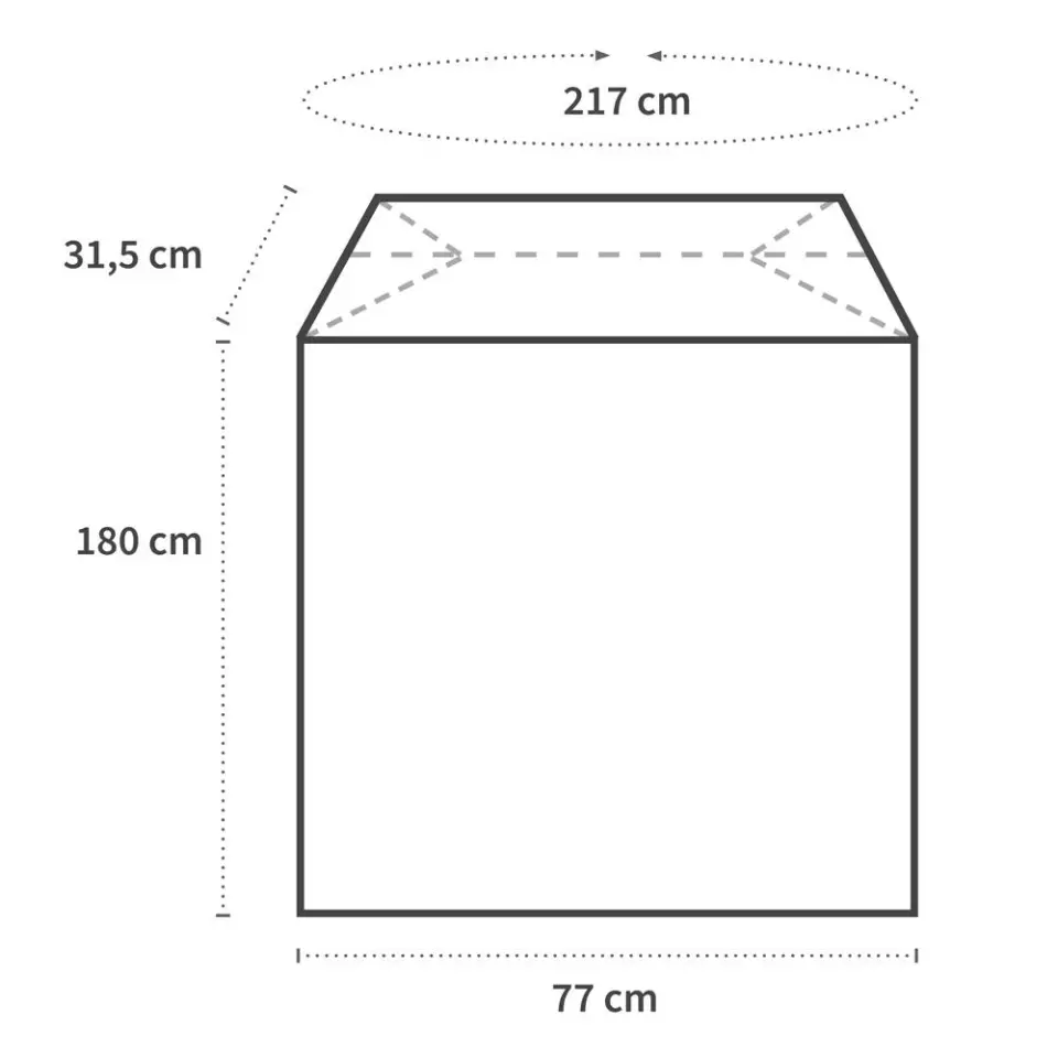 Hygostar 52202, HDPE Covers, 1800 x 770 mm, Transparent, image 6, gallery thumbnail