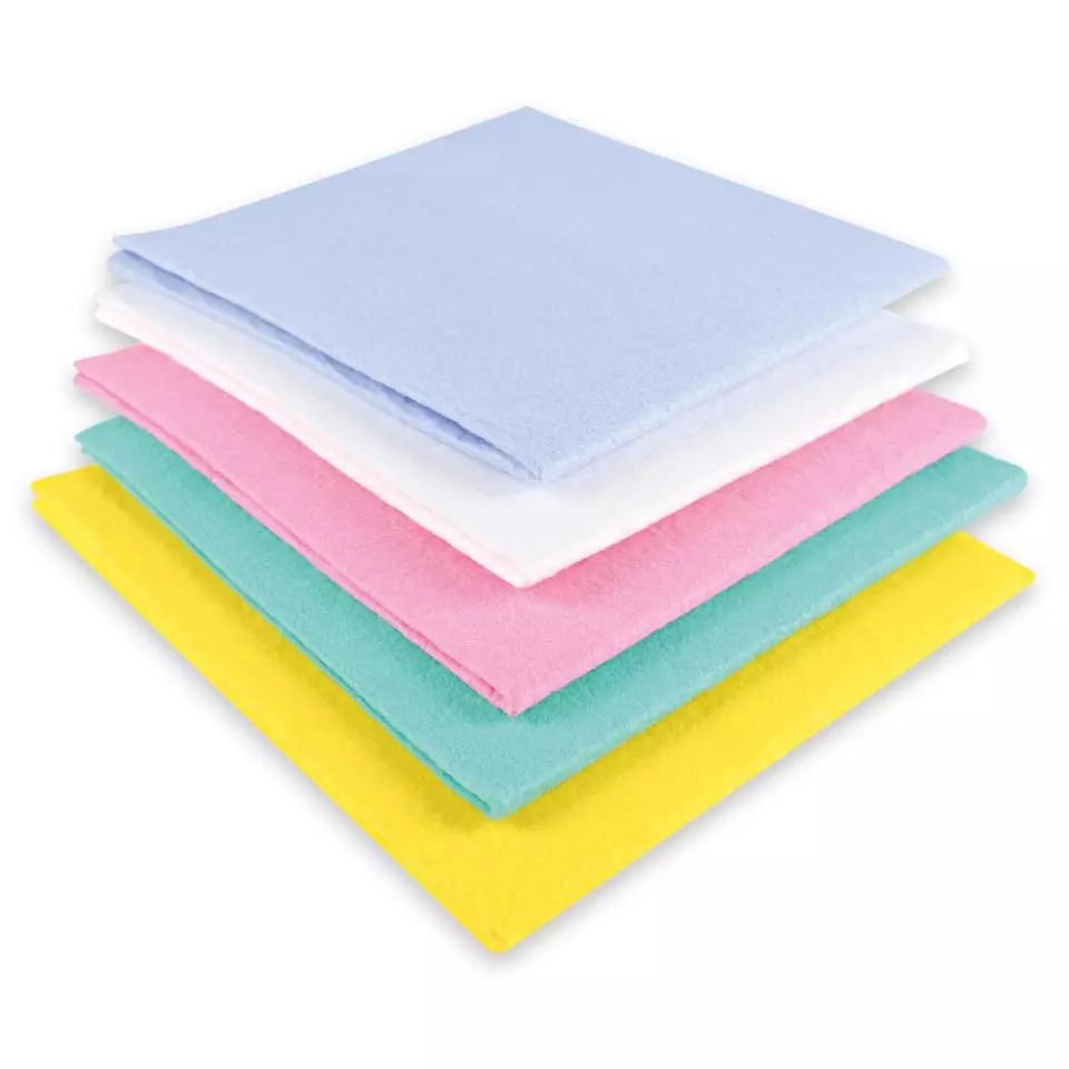 HygoClean 3130, Tetra Premium Multi-Purpose Cloths Set, Viscose/PP, Assorted Colours, image 1, gallery thumbnail