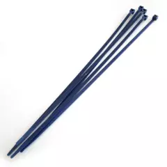 Hygostar 85499, Detectable Plastic Cable Ties, 98 x 2.5 mm