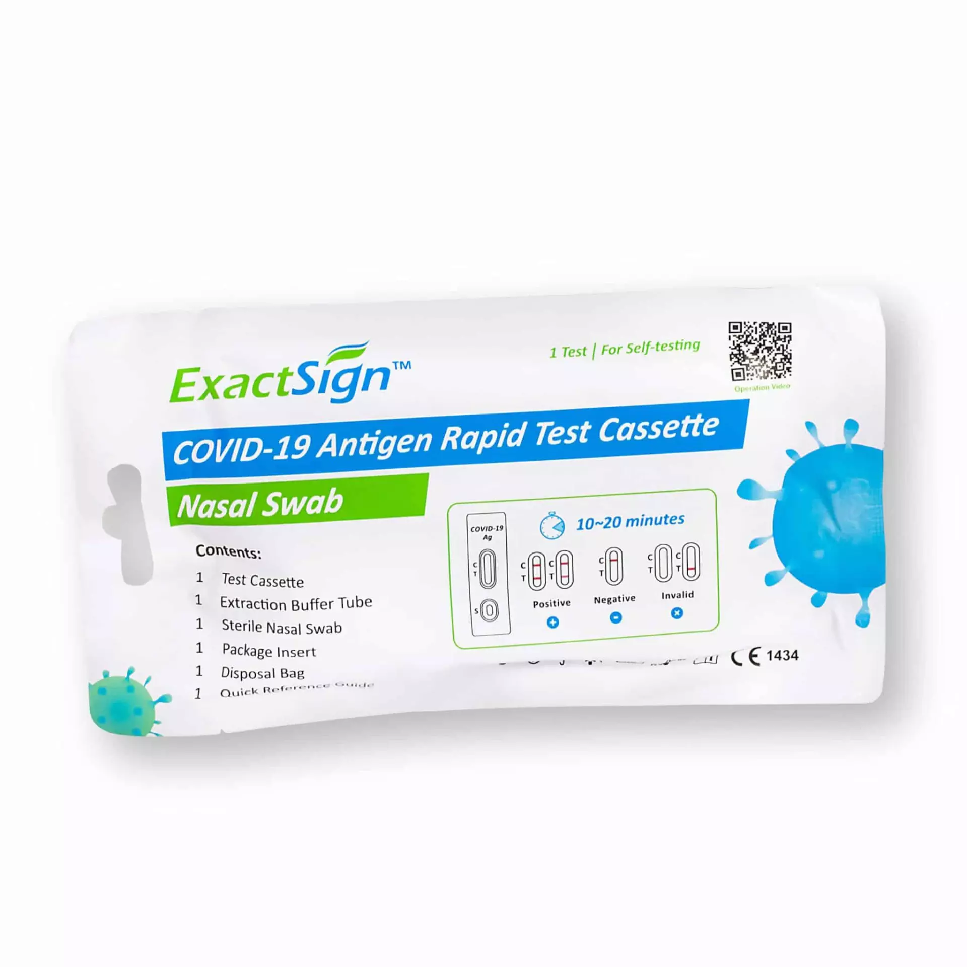 Franz Mensch 3150422, RightSign antigen-snabbtestkassett, liten förpackning, image 1