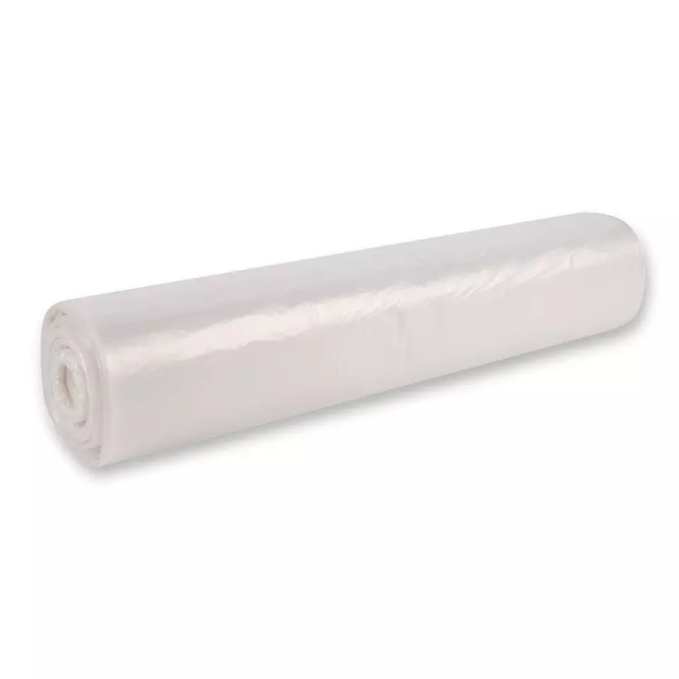 HygoClean 32999, Premium HDPE Waste Bags, 120 l, Transparent, Roll, image 2, gallery thumbnail