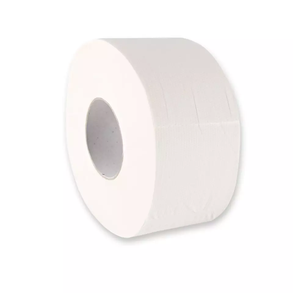 HygoClean 30435, Jumbo 3-Ply Cellulose Toilet Paper, Brightwhite, image 1, gallery thumbnail