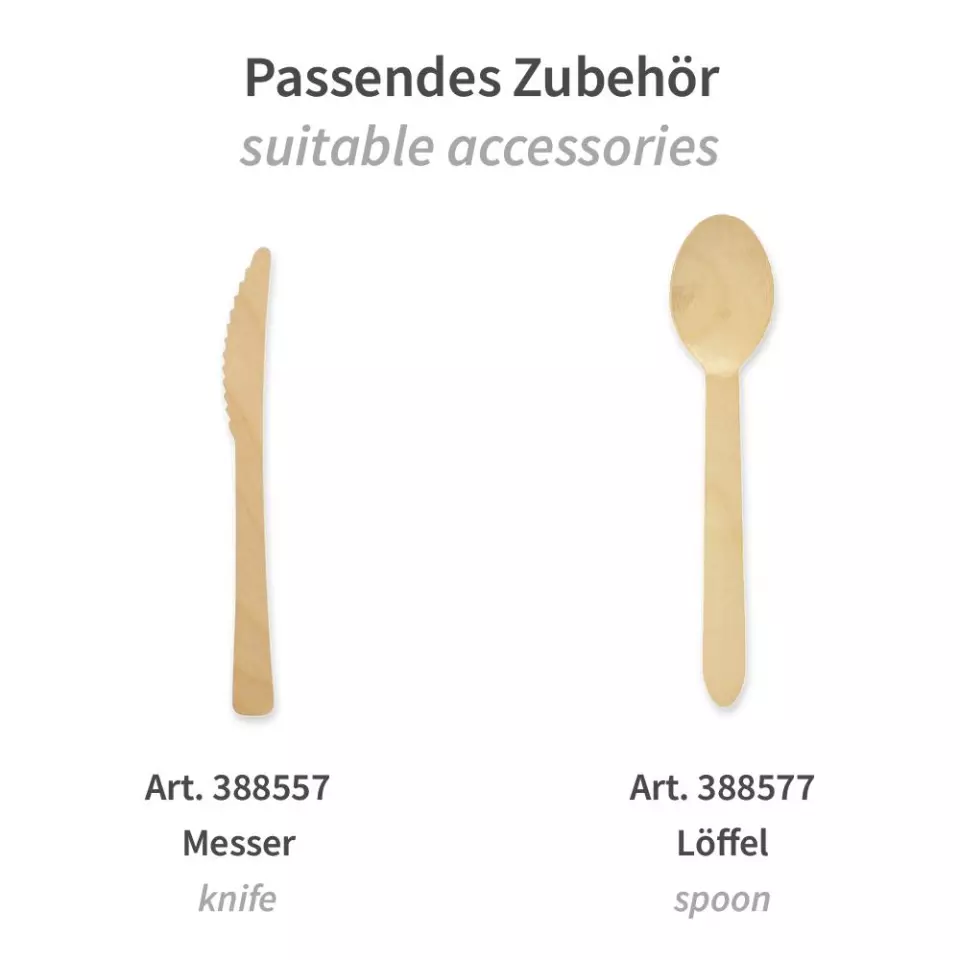 NATUREStar 388567, Organic Ecowood Wood Forks, 160 mm, image 2, gallery thumbnail