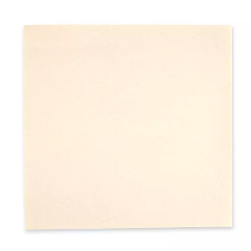 Franz Mensch 30701, Eleganza lautasliinat, 1-kerroksinen, 1/4-taitteinen, Airlaid, 40 x cm, Creme, FSC®-mix, image 1, gallery thumbnail