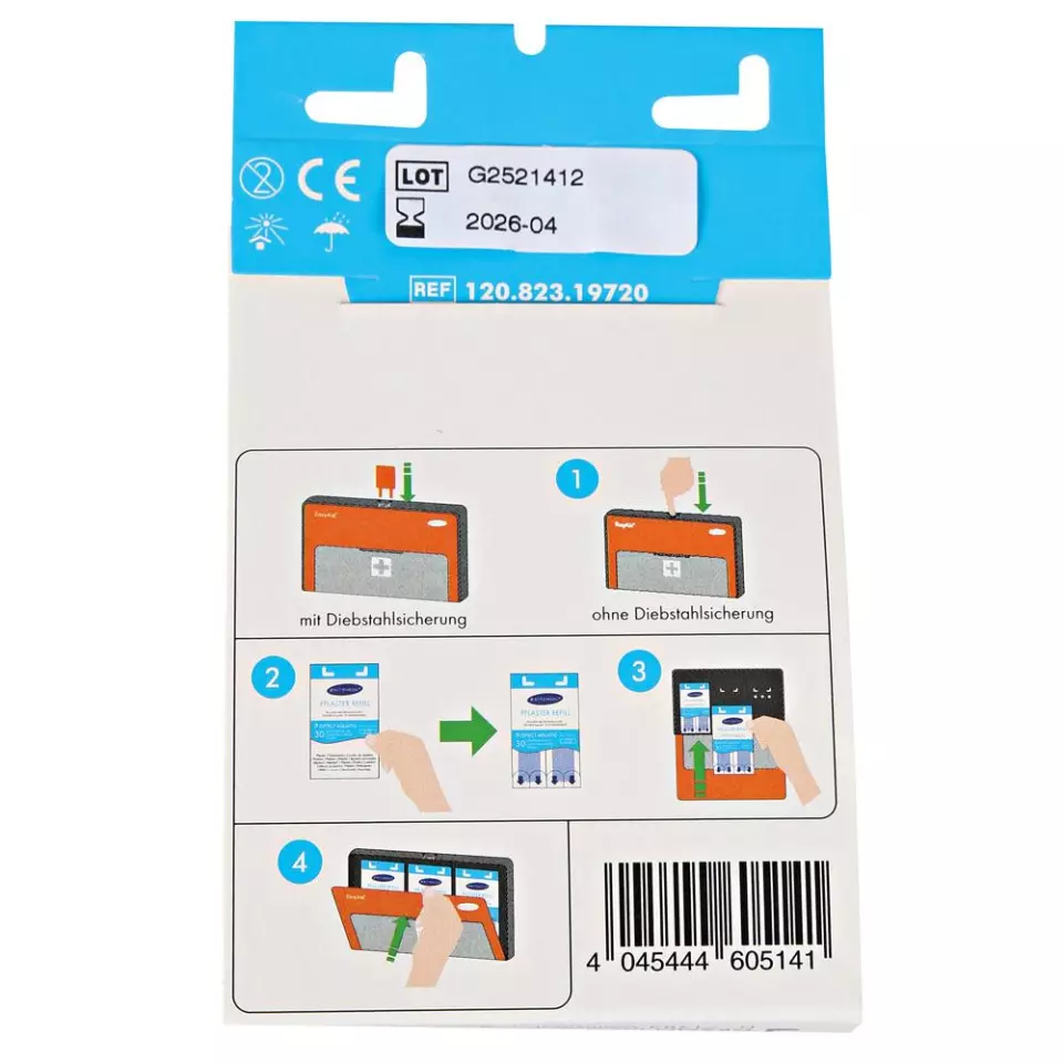 Franz Mensch 50086, EasyAid Detect Aquatic Plaster Strips, PE, Detectable, image 4, gallery thumbnail
