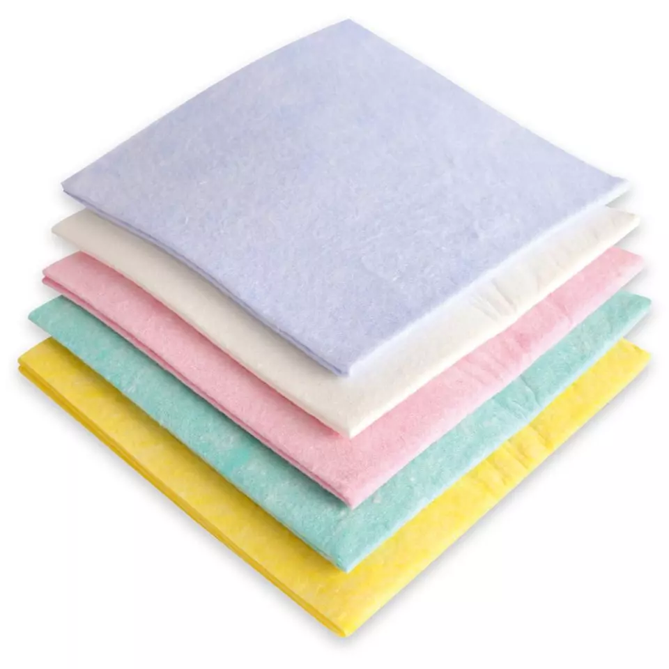 NATUREStar 31305, Tetra Organic Multi-Purpose Cloths Set, Assorted Colors, Viscose/PLA, image 1, gallery thumbnail