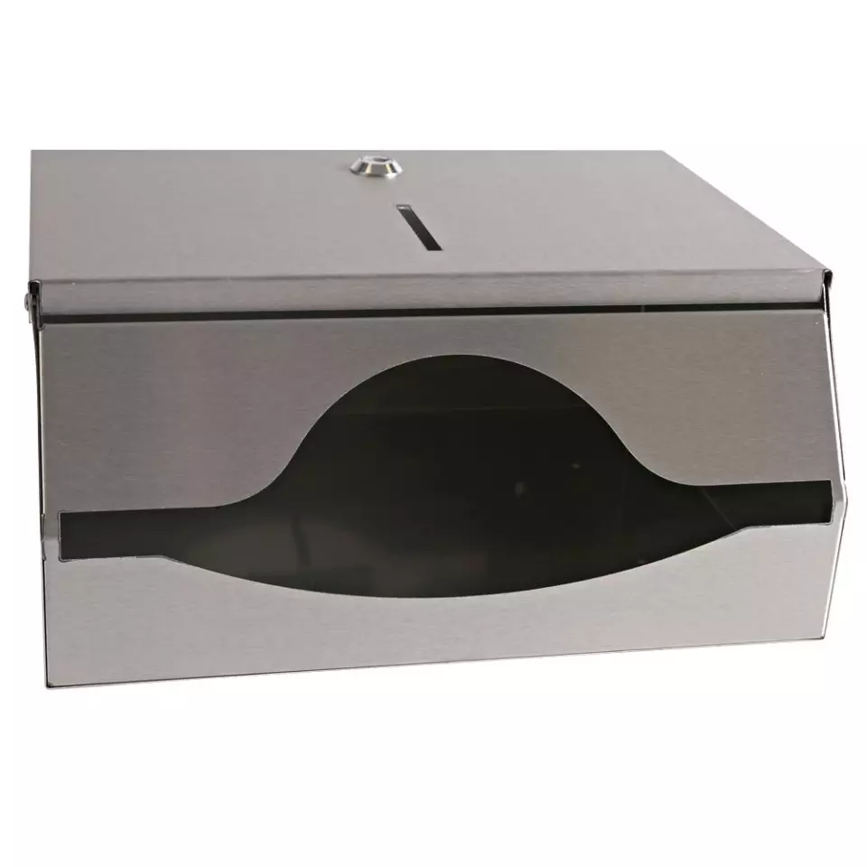 Hygostar 889650, C/V/ZZ-Fold handduksdispenser, rostfritt stål, image 3, gallery thumbnail